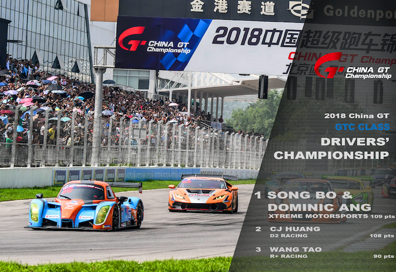 2018 China GT Half-season digest: GTC – Xtreme Motorsports duo snatches lead by a single point