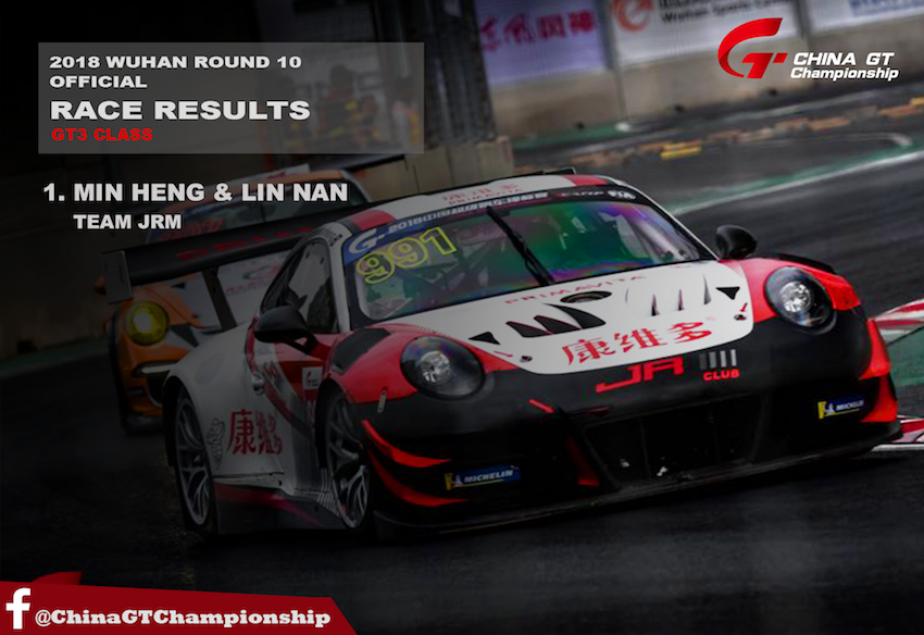 2018 China GT Wuhan R10 Race Report